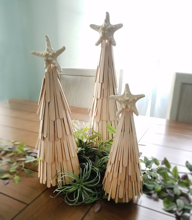 DIY Christmas Stick Trees