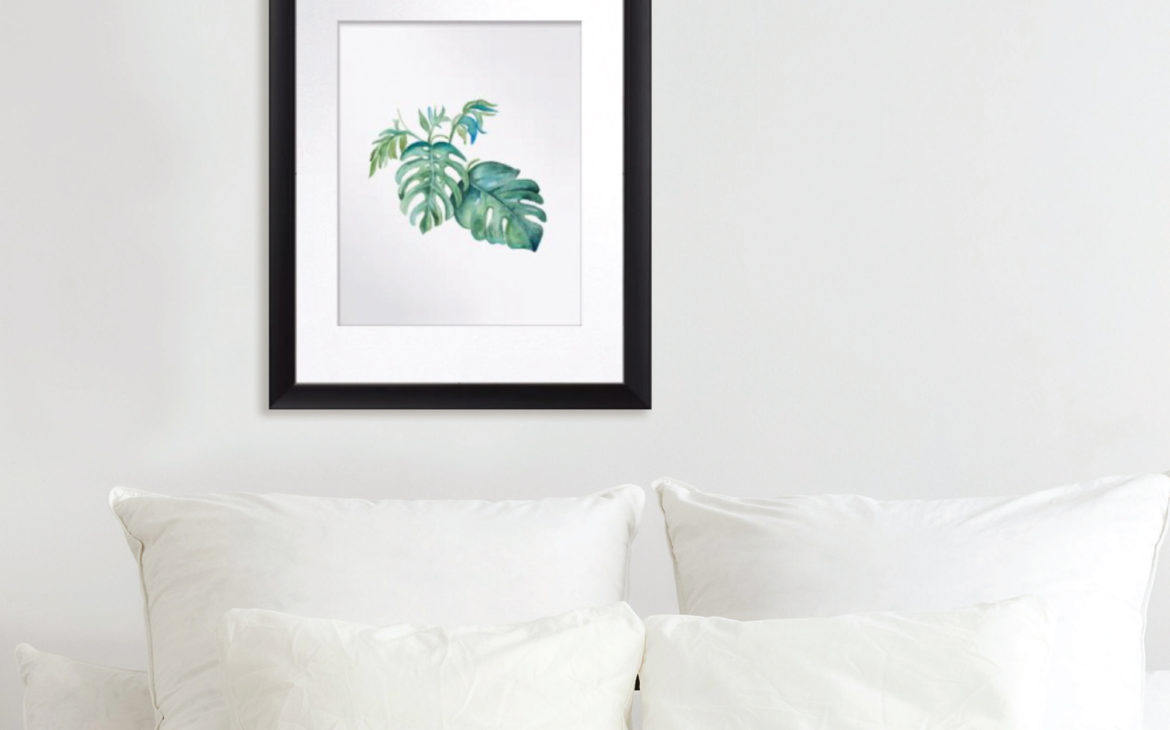 Decorating Small Spaces: My Watercolor Prints