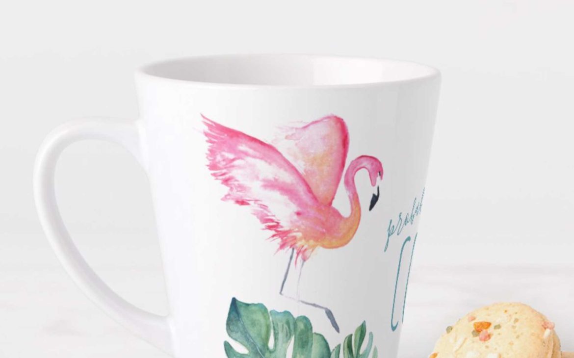 Tropical Watercolor Coffee Mugs