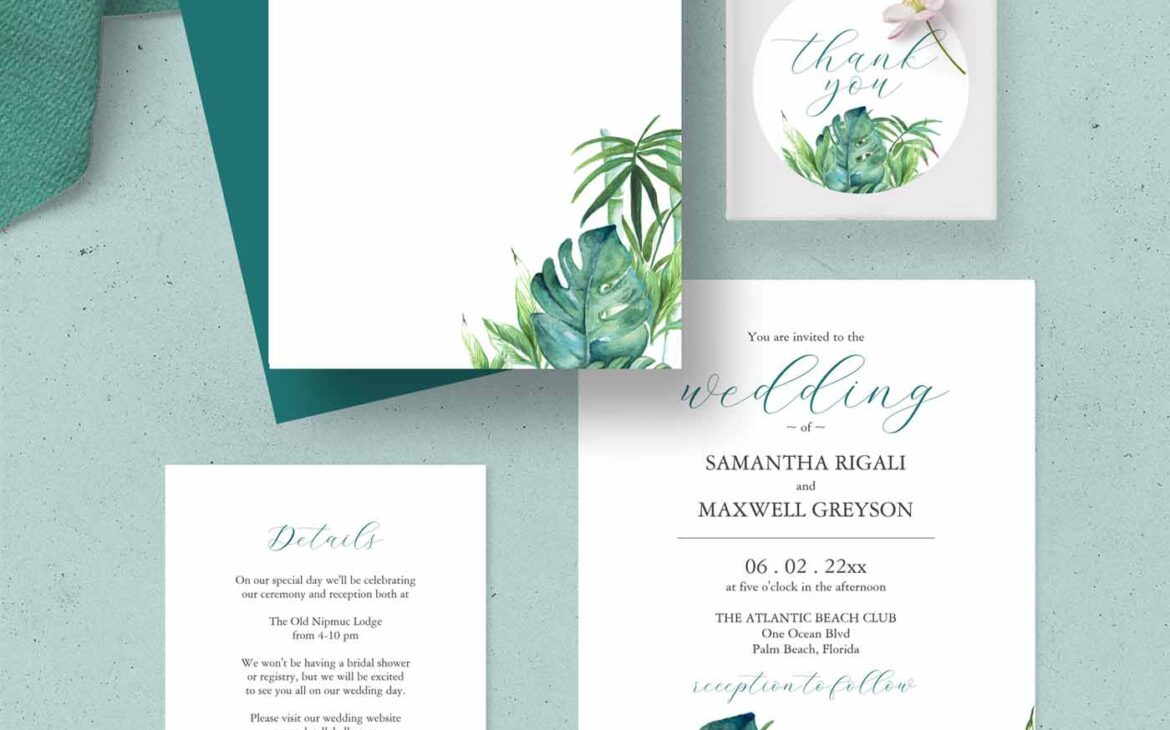 Tropical Destination Wedding Ideas