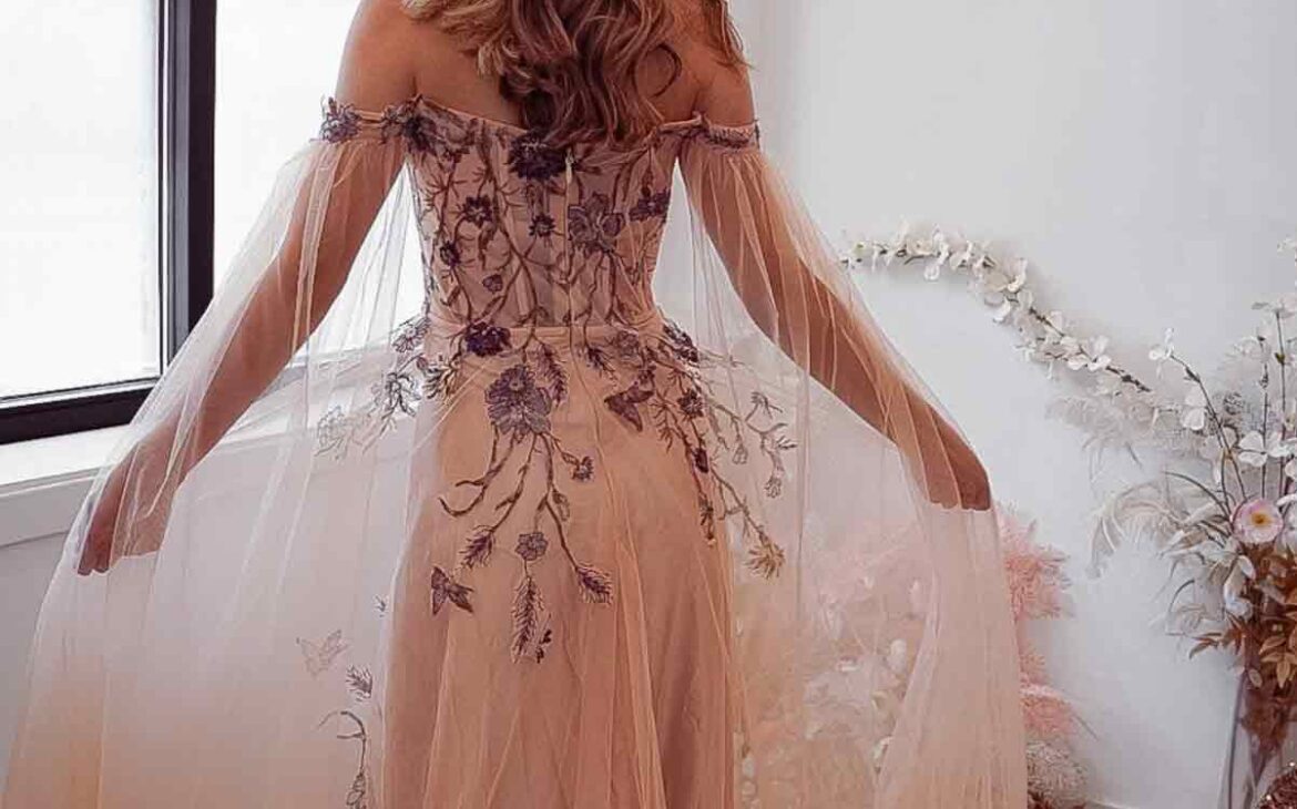 Wedding dress trends and styles. Click to shop flora and lane on Etsy