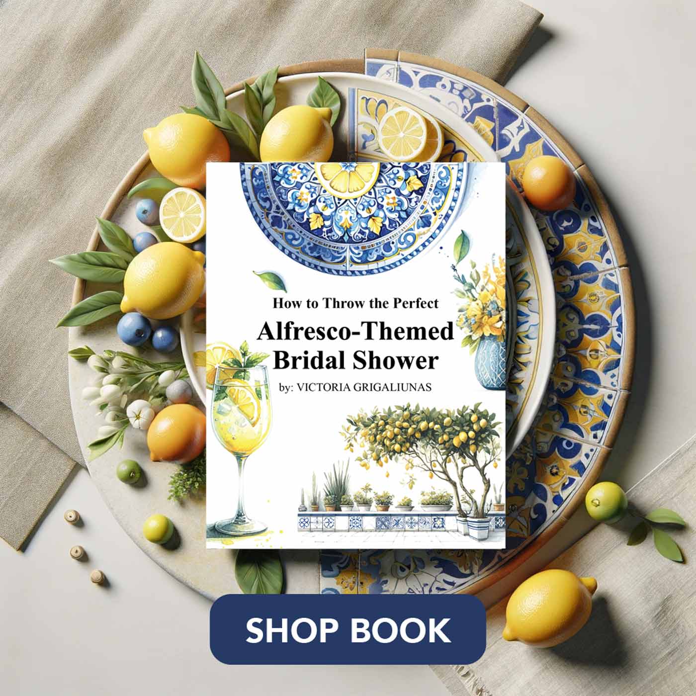 Discover bridal shower ideas with How To Throw the Perfect Alfresco Themed Bridal Shower. Click to shop this book on Amazon.