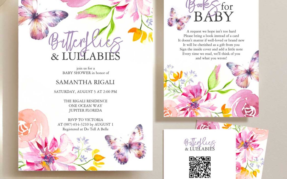 Purple Butterfly Baby Shower: Whimsical and Unique Celebration