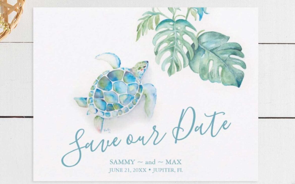 5 Stunning Destination Save the Date Invitations by Do Tell A Belle