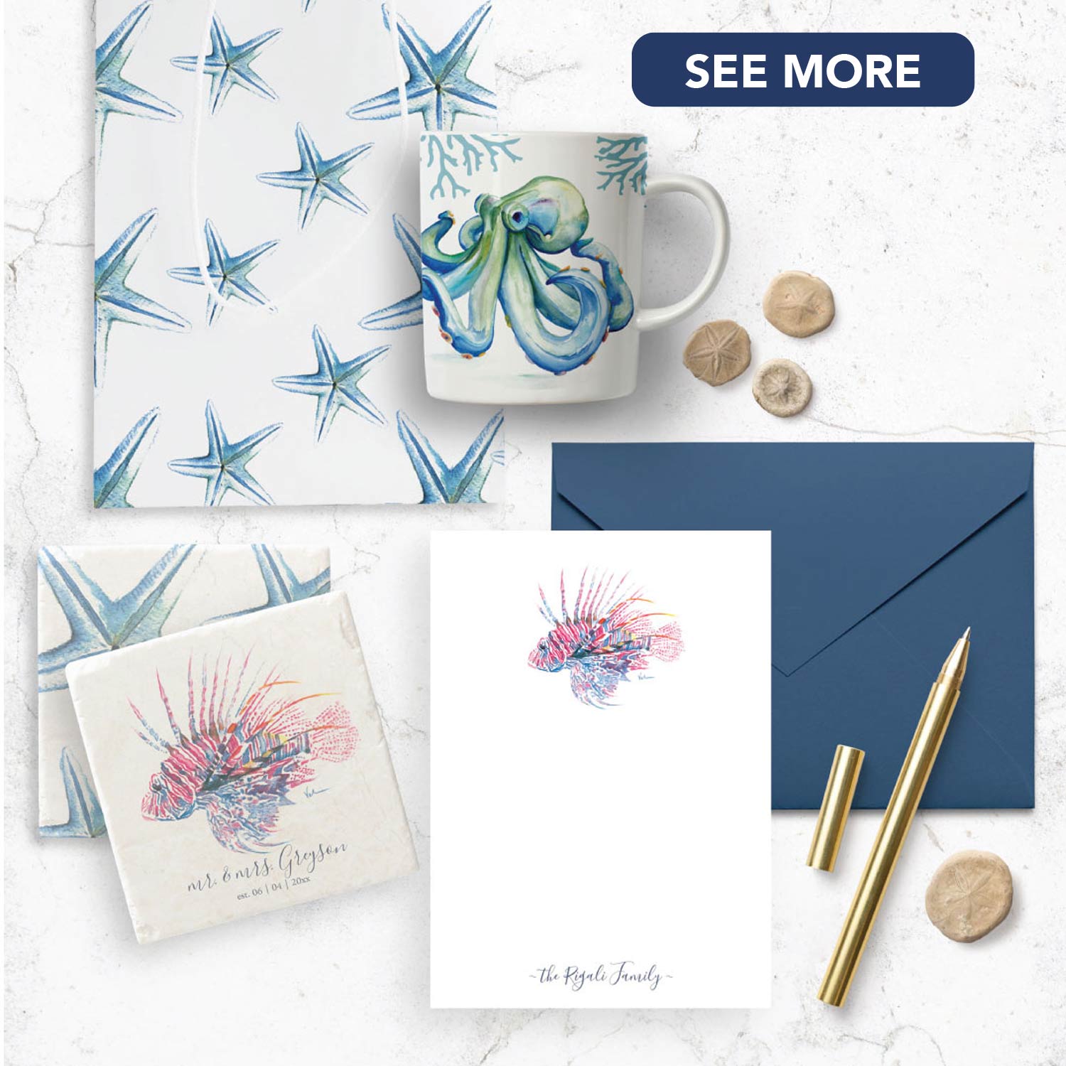 Bachelorette Gifts nautical theme lets get nauti. Click to shop more.